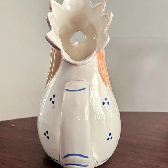 Vintage Rooster Ceramic Pitcher, Piccadilly Circus, c. Mid 80’s - Picture 9 of 10